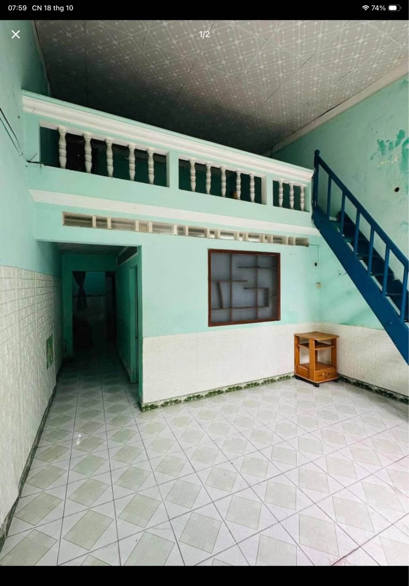 Bán nhà gác lỡ hẻm 3m Phan Bộ Châu, Quy Nhơn, 44m2 - Ảnh 1