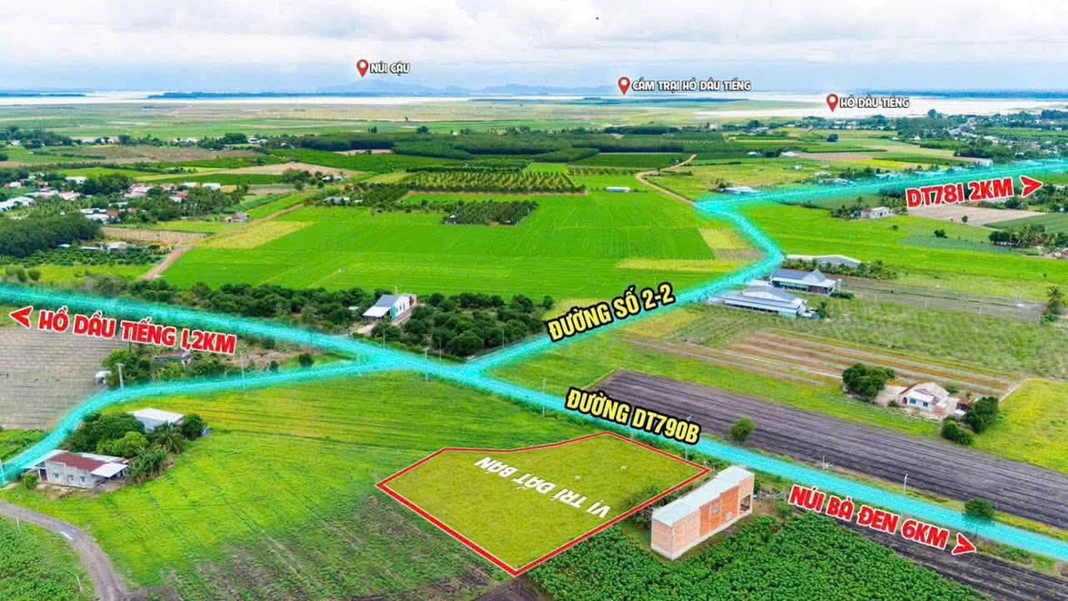 Bán đất mặt tiền DT790 Dương Minh Châu, Tây Ninh, giá từ 740 triệu, có sổ - Ảnh thu nhỏ 4