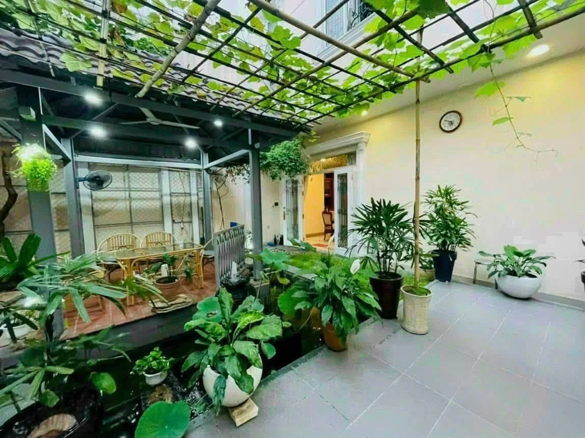 Bán biệt thự sân vườn Hồ Biểu Chánh, Phú Nhuận, đất 232,3m², hầm 4 tầng thang máy - Ảnh thu nhỏ 4