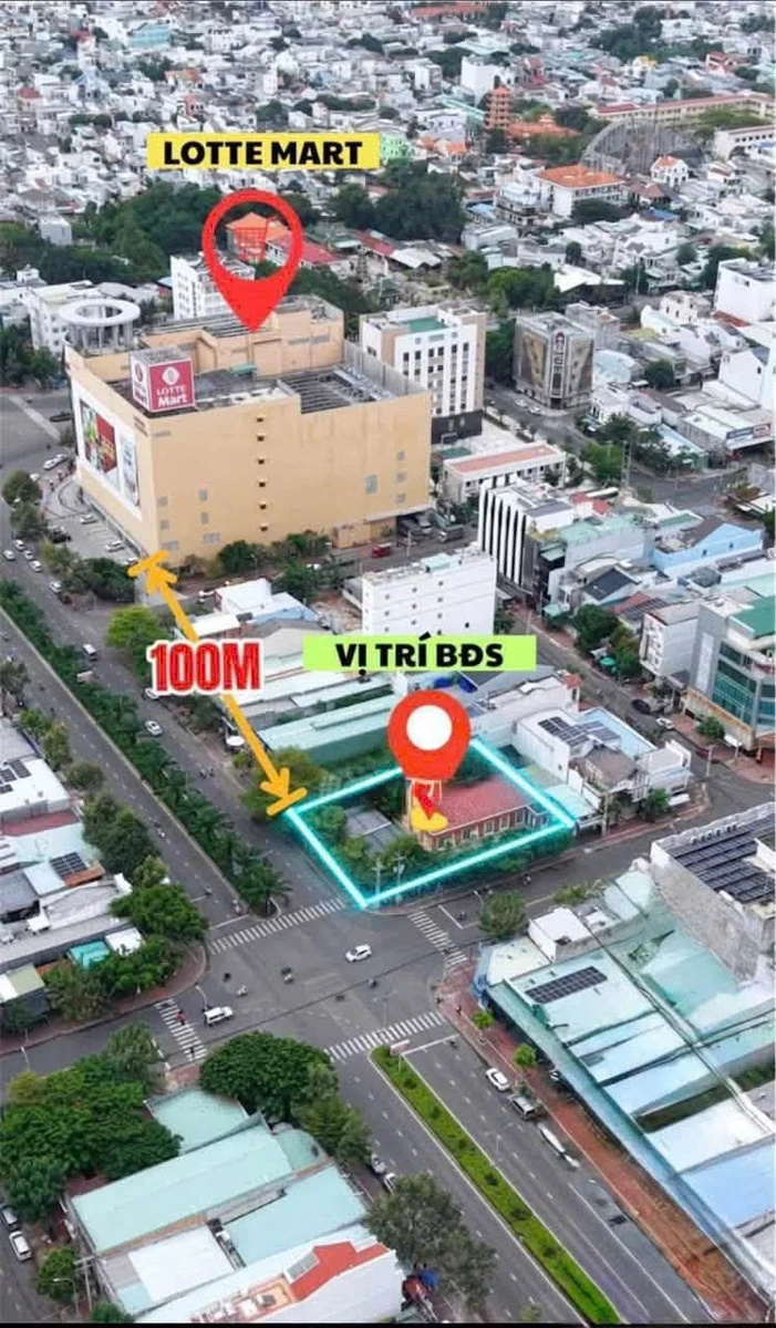 Bán 6 lô liền kề 2 mặt tiền Phan Thiết 1061m² - Ảnh 1