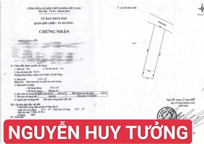 Bán đất 1.722 m² mặt tiền 9m Bình Dương hoalu