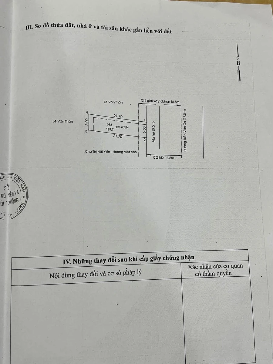 Bán đất mặt tiền Trần Văn Ơn Phú Hòa 126m² 13 tỷ - Ảnh 1