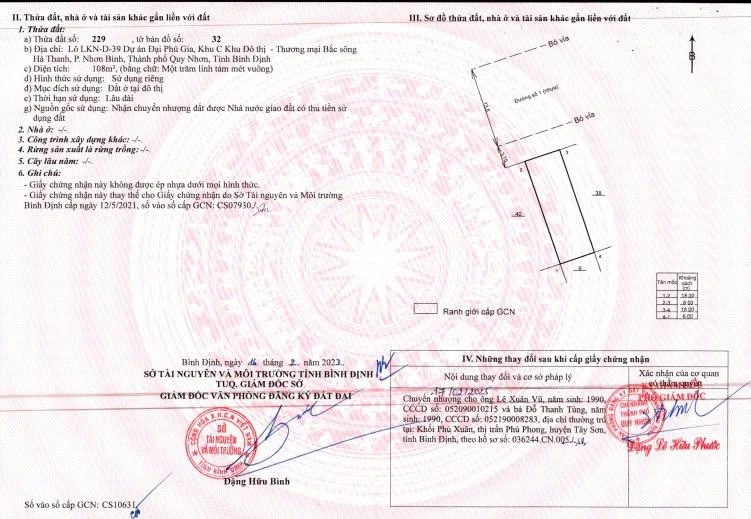 CHÍNH CHỦ BÁN LÔ LKN39 ĐẠI PHÚ GIA, KĐT BẮC HÀ THANH 108M² - NGANG 6M ĐƯỜNG 21M - Ảnh thu nhỏ 3