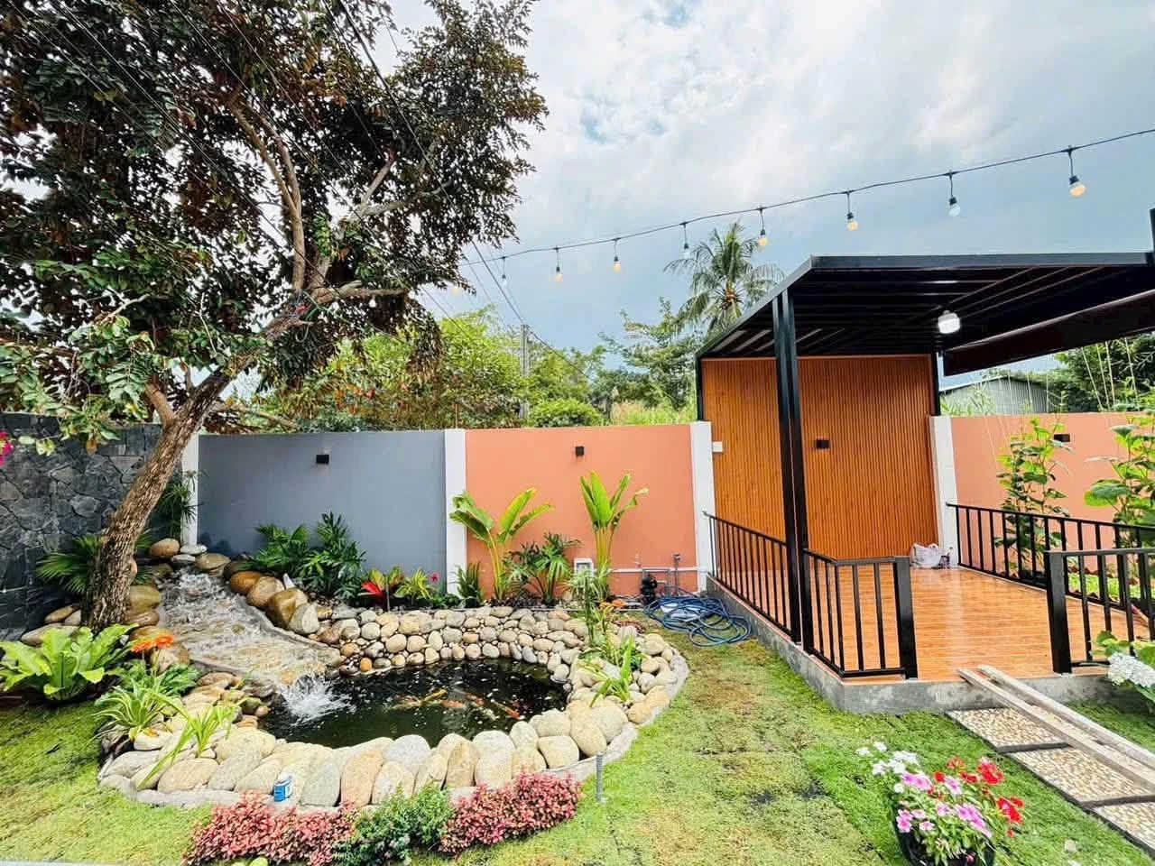 Bán nhà vườn 305m2 đường Nguyễn Biểu Bình Chánh - Ảnh 1