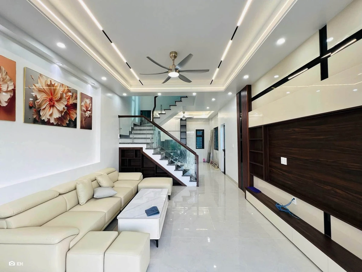 Bán nhà phố xây mới 4 tầng 3 mặt ngõ 48m2 đường Đằng Hải - Ảnh thu nhỏ 2