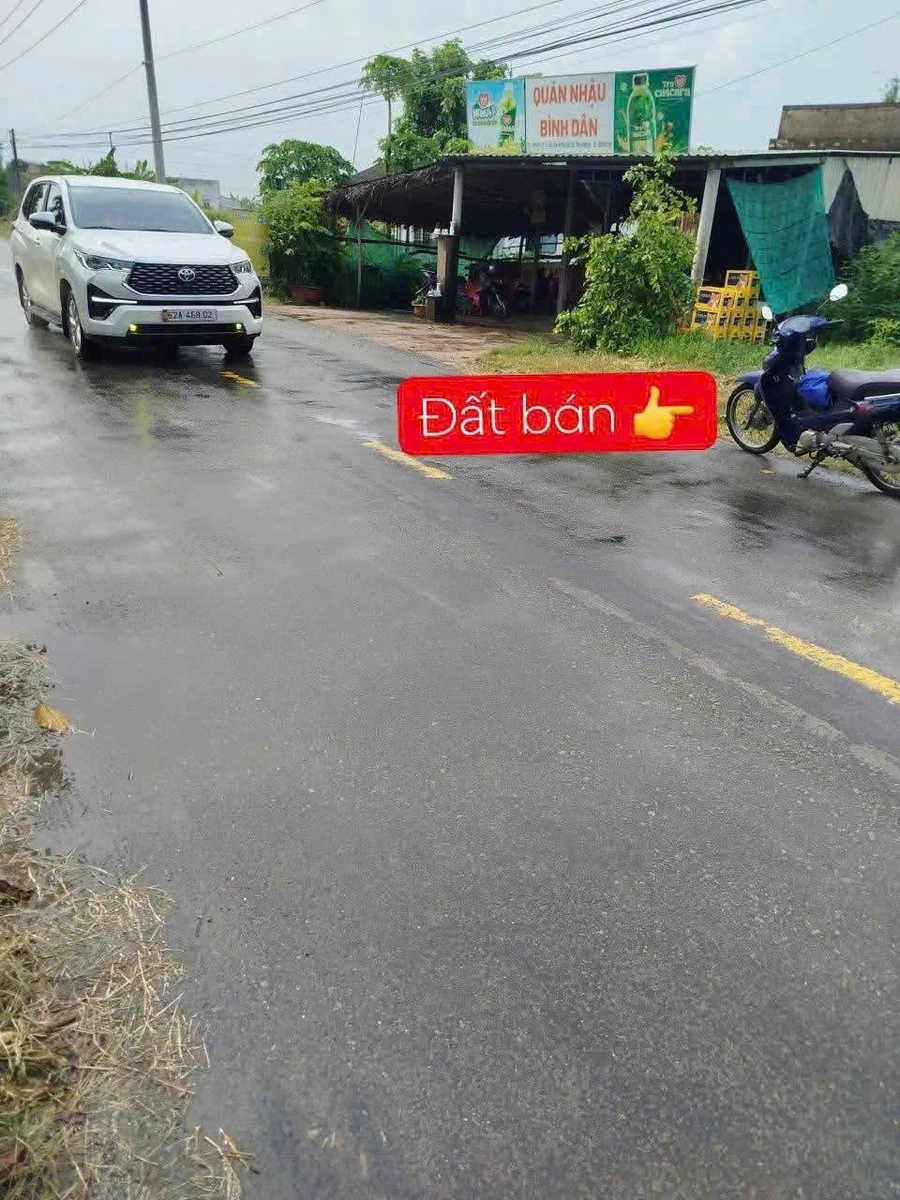 Bán đất mặt tiền Tỉnh lộ 833 Tân Trụ Long An 185,8 m² - Ảnh 1