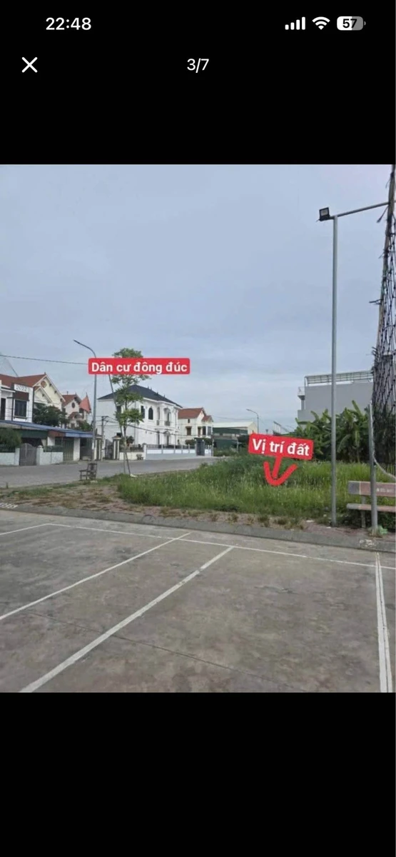 Bán lô đất góc 3 mặt tiền 88.5m² Hải Phòng - Ảnh thu nhỏ 2