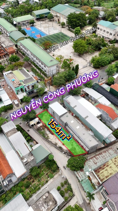Bán đất mặt tiền kinh doanh đường Nguyễn Công Phương, gần ngã 5 mới, 154m2 thổ cư 142m2, giá 3,5 tỷ