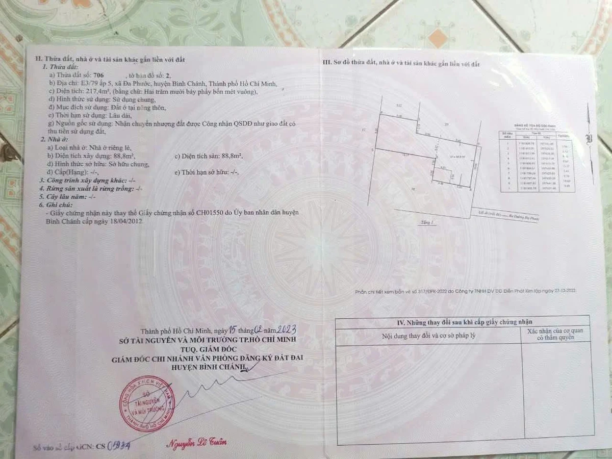 Bán lô đất 417m² tại Xã Hưng Long, giá 6,5 tỷ - Ảnh thu nhỏ 5