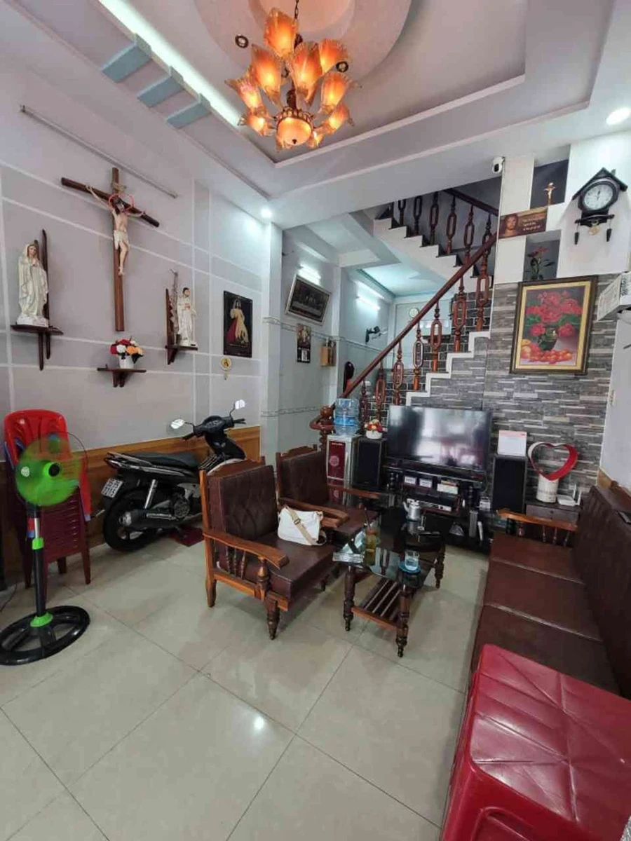 Bán nhà hẻm 6m Phạm Văn Chiêu, Gò Vấp, 4 tầng, 42,5m², 4PN, giá 6,78 tỷ - Ảnh thu nhỏ 2