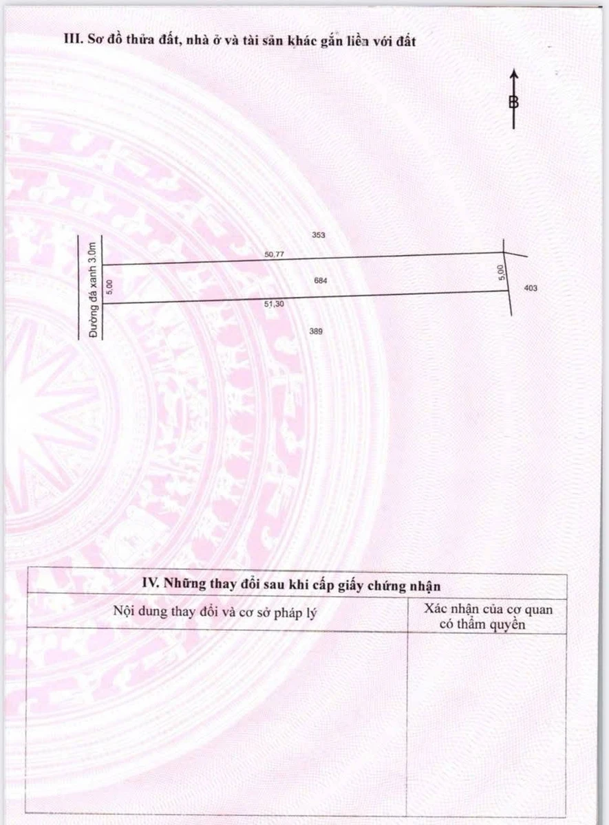 Bán đất 510m² Mỹ Hạnh Bắc, 3 tỷ 600 triệu - Ảnh thu nhỏ 5