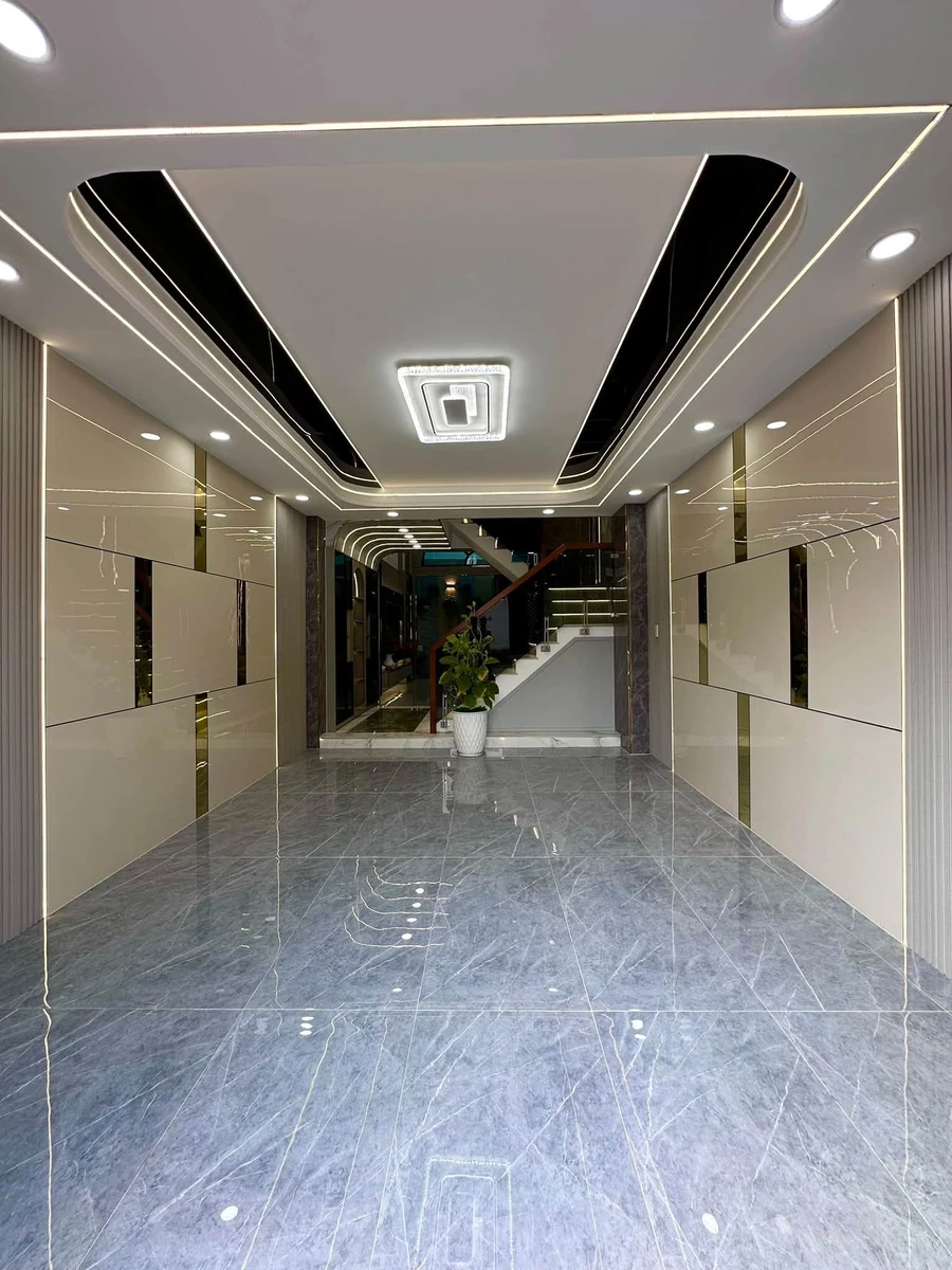 Bán nhà 4x14m, 4 PN, 5 WC, full nội thất, giá 6,5 tỷ gần Ngã 4 Ga, Thạnh Lộc, Quận 12 - Ảnh thu nhỏ 3