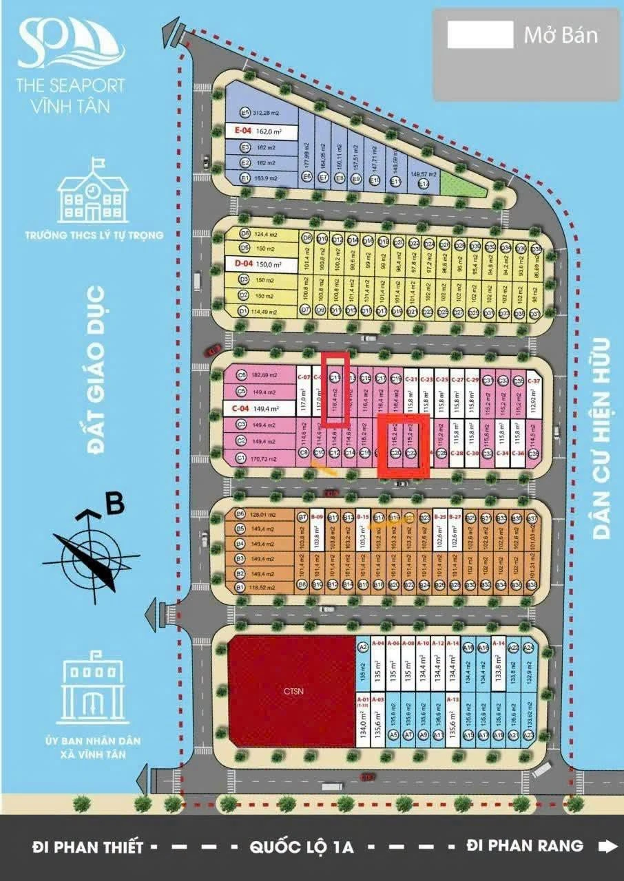 Bán đất nền Vĩnh Tân 116m² giá 650 triệu - Ảnh 1