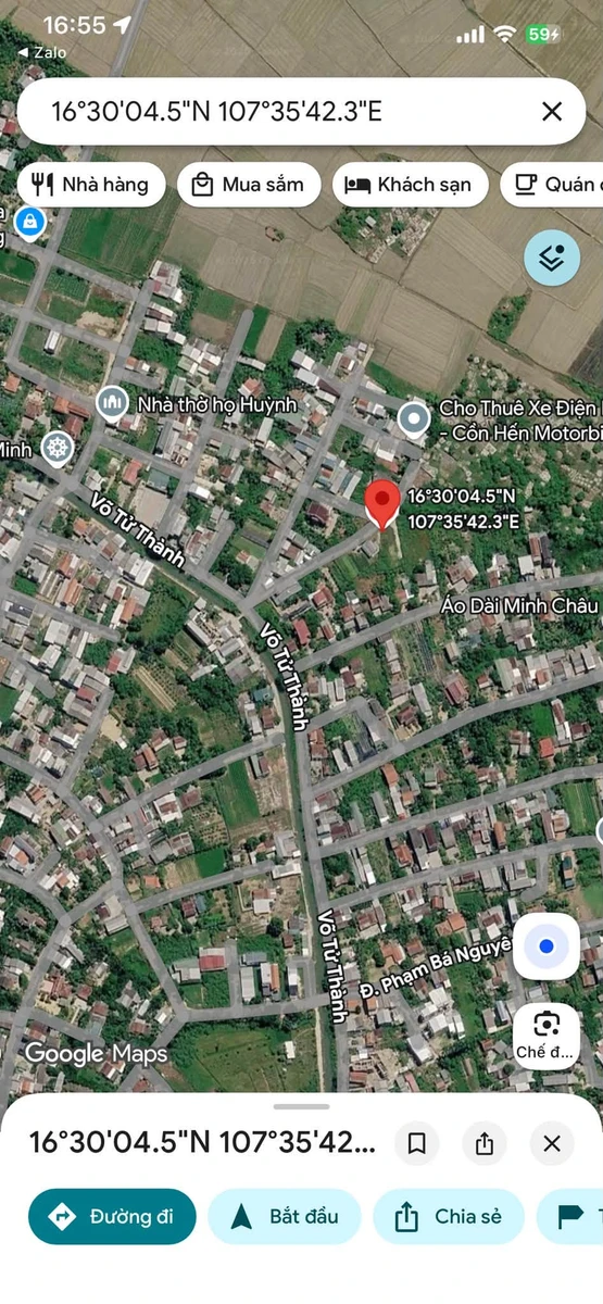 Bán đất 94m2 kiệt ô tô Võ Tử Thành, Huế 1,35 tỷ - Ảnh thu nhỏ 3