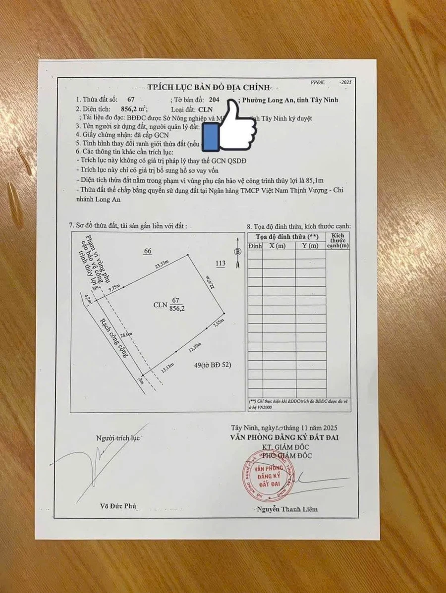Bán nhà đất rộng 1366m2 hẻm ô tô đường Trương Thị Sáu, Phường 3, Tân An, giá 7 tỷ - Ảnh thu nhỏ 5