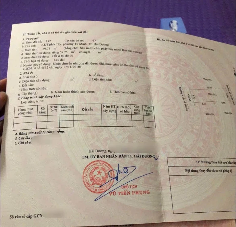 Bán đất 69,8m² đường 10,5m Khu Đô Thị Vạn Lộc, Bình Chánh - Ảnh 1