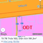 Bán lô góc 2 mặt tiền Tỉnh Lộ 52, 191,3m2, Tâm Long - Ảnh thu nhỏ 4