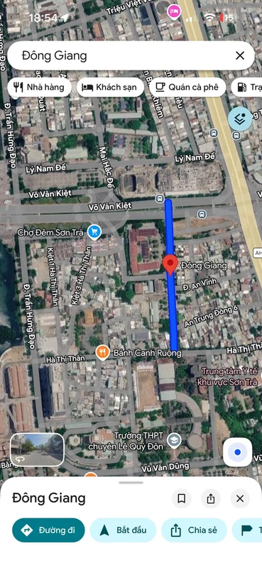 Bán đất mặt tiền Đông Giang Sơn Trà 75m2 14,6 tỷ