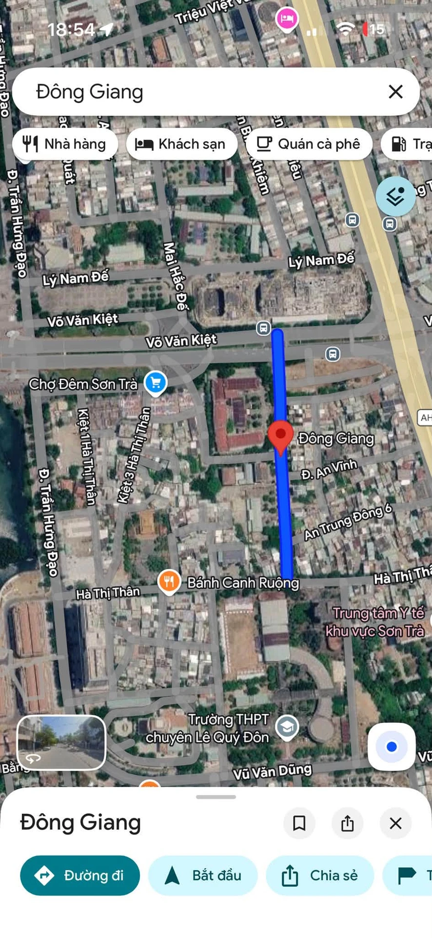 Bán đất mặt tiền Đông Giang Sơn Trà 75m2 14,6 tỷ - Ảnh 1