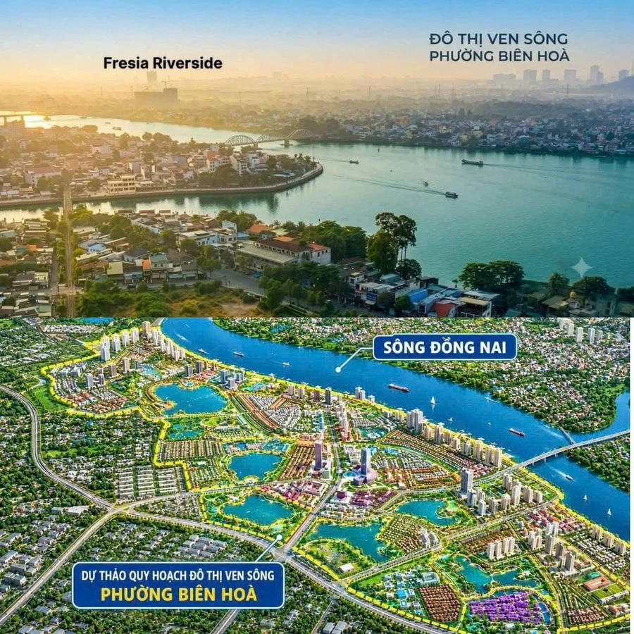 Bán căn hộ 2PN 51,5m² tại Fresia Riverside, Đồng Nai - Ảnh 1
