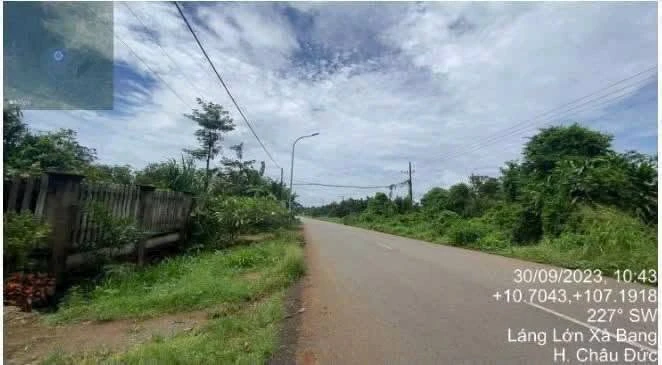 Bán đất mặt tiền Xà Bang 200m² - Ảnh thu nhỏ 3