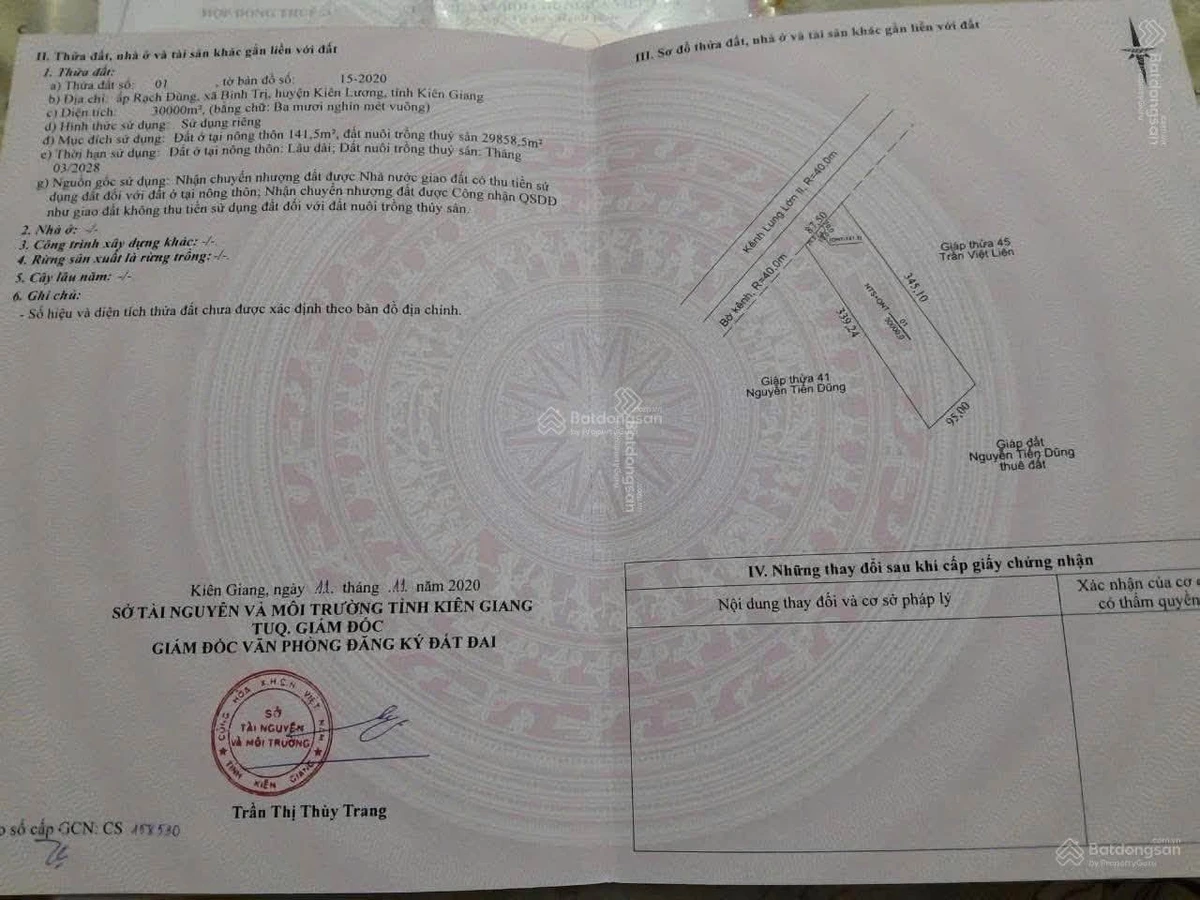 Bán đất công lớn mặt đường tỉnh lộ Kênh Lung Lớn, Bình Trị, Kiên Lương, An Giang, giá hơn 10 tỷ - Ảnh thu nhỏ 2