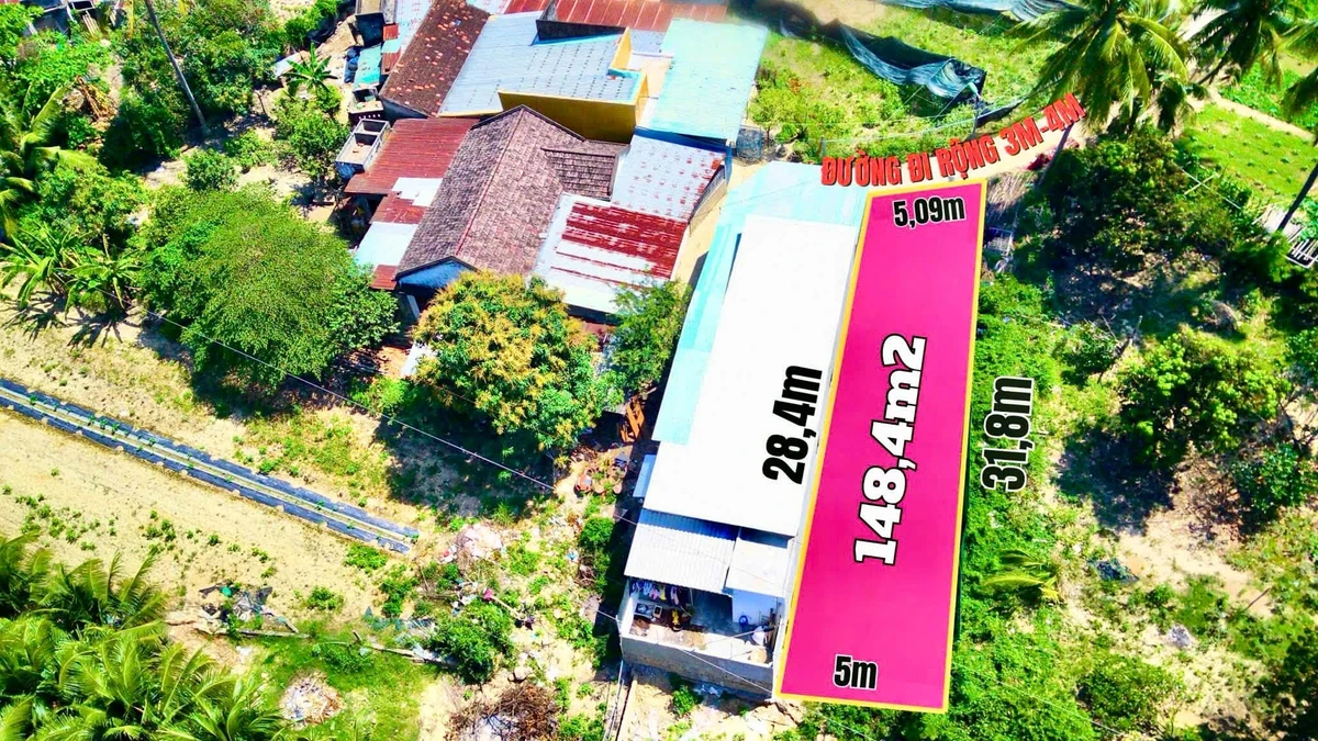 Bán lô đất 148,4m2 giá 1,25 tỷ tại Thôn Tây Vĩnh Phương, Bắc Nha Trang, Khánh Hòa - Ảnh thu nhỏ 5