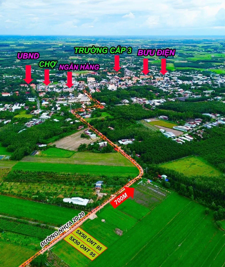 Bán đất nền 95m² Tây Ninh 439 triệu - Ảnh thu nhỏ 2