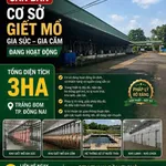 Bán nhà xưởng lò mổ gia cầm 28.000m2 Trảng Bom, Đồng Nai - Ảnh thu nhỏ 1