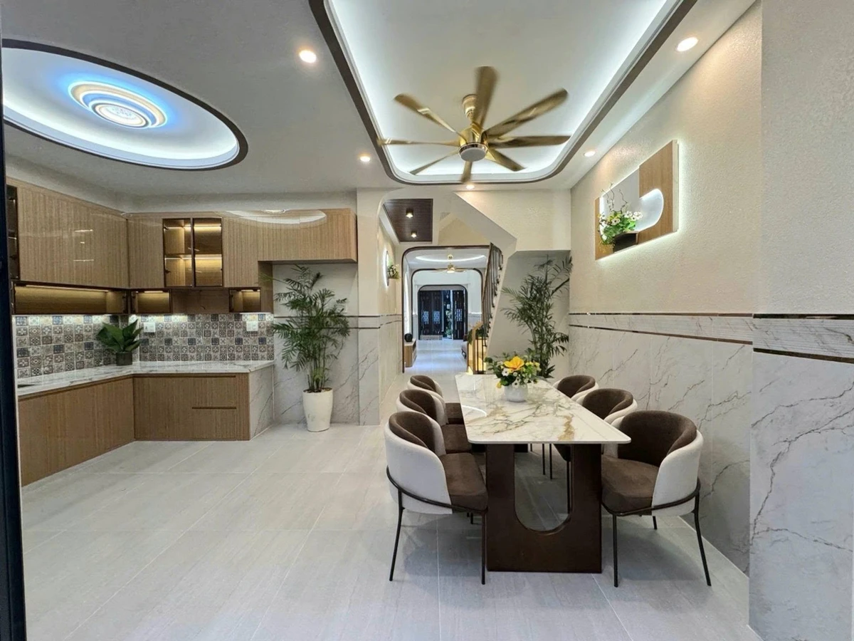 Bán nhà 3 tầng 75m² 4PN cư xá Phú Lâm A, Quận 6, giá nhỉnh 7 tỷ - Ảnh thu nhỏ 2