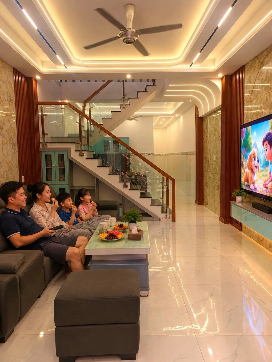 Bán nhà lầu trệt 72m2, 3PN tại kdc Uyên Hưng Tân Uyên - Ảnh thu nhỏ 2
