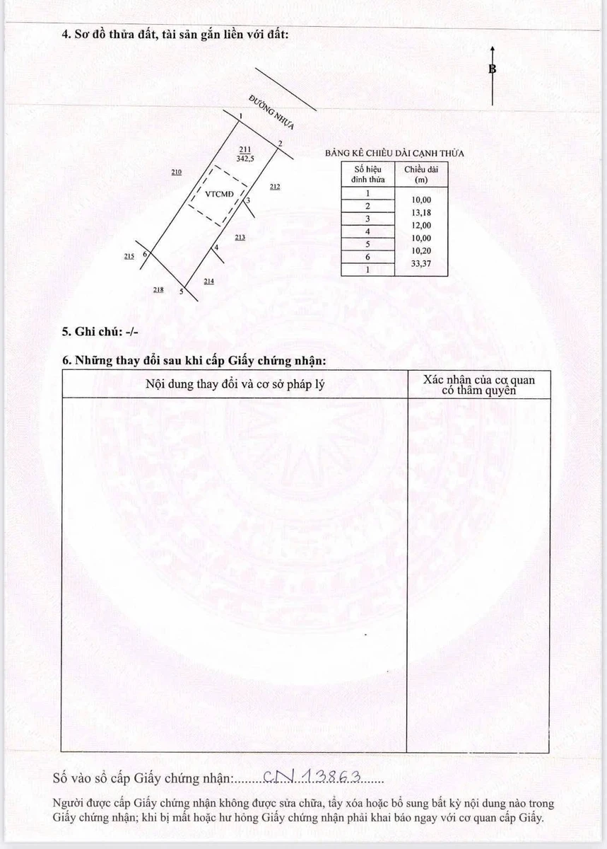 Bán đất vườn 342m2 tại Phước Hải, gần biển 4km - Ảnh thu nhỏ 5