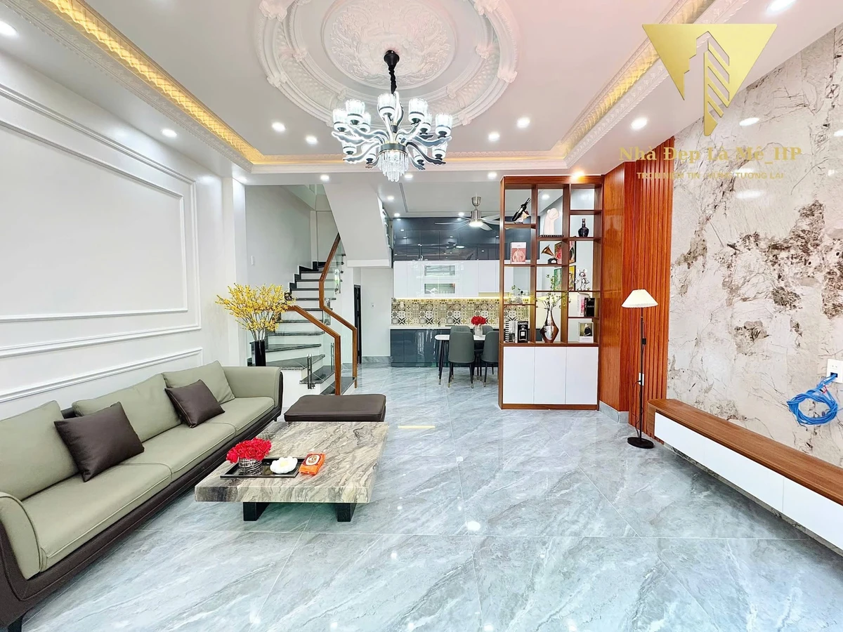 Bán nhà lô góc 45m2 4 tầng 4 phòng ngủ gần hồ Sen, Miếu Hai Xã, Hải Phòng - Ảnh 1