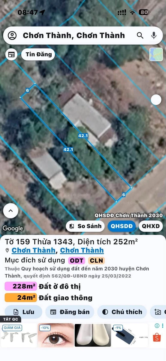 Bán đất thổ cư 12.600m² mặt tiền đường Đồng Nai hơn 1 tỷ - Ảnh thu nhỏ 3
