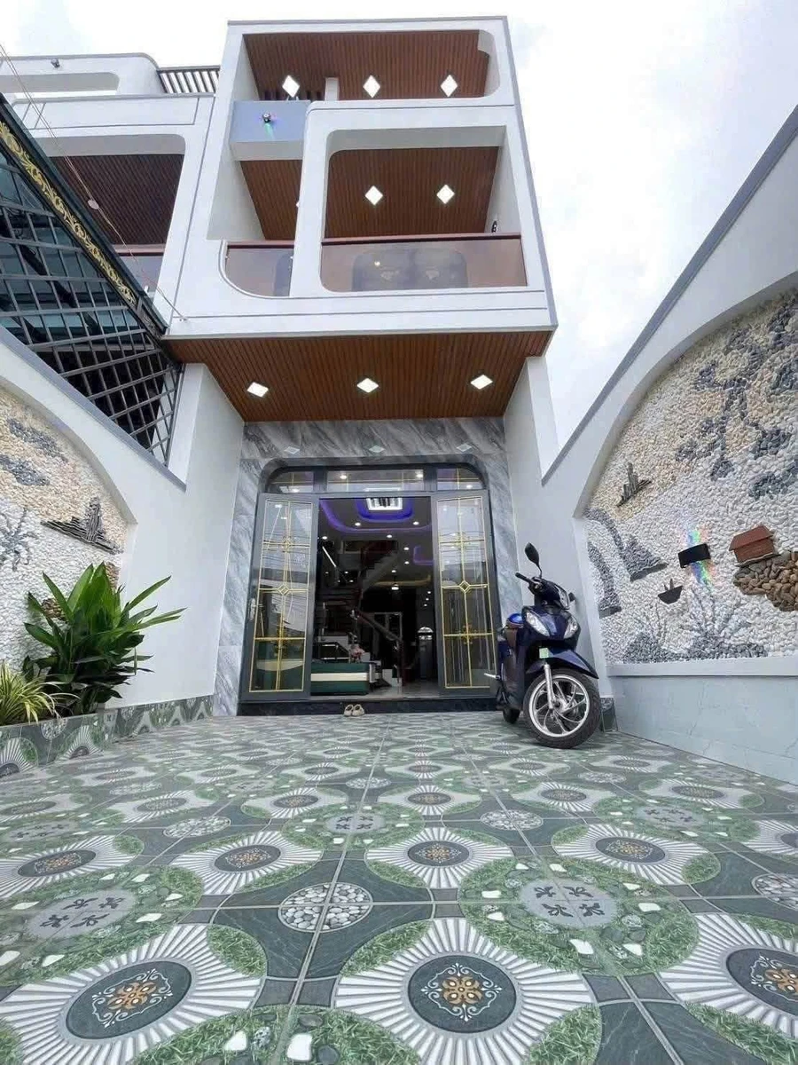Bán nhà mái thái 4x25 100m2, 3PN 3WC, sổ hồng, Xã Phước Lý, Tây Ninh - Ảnh thu nhỏ 2