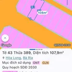 Bán lô đất 108m2 (6x18) đường Gò Cát 8, Hòa Long, Bà Rịa - giá 2,35 tỷ - Ảnh thu nhỏ 3