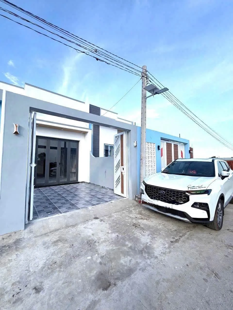 Bán nhà mới 2PN, 125m² thổ cư Cần Dước, Long An - Ảnh 1