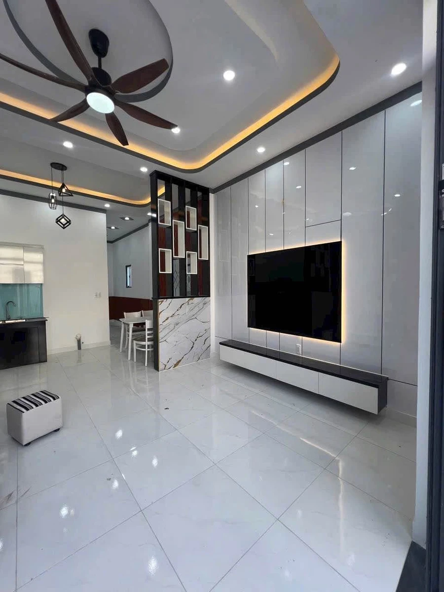 Bán nhà cấp 4 xây mới 75m² 2 phòng ngủ Hóc Môn - Ảnh thu nhỏ 4