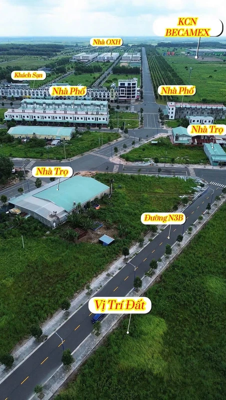 Bán 2 lô đất 150m2 Becamex Giai Đoạn 3 Bình Dương 850 triệu