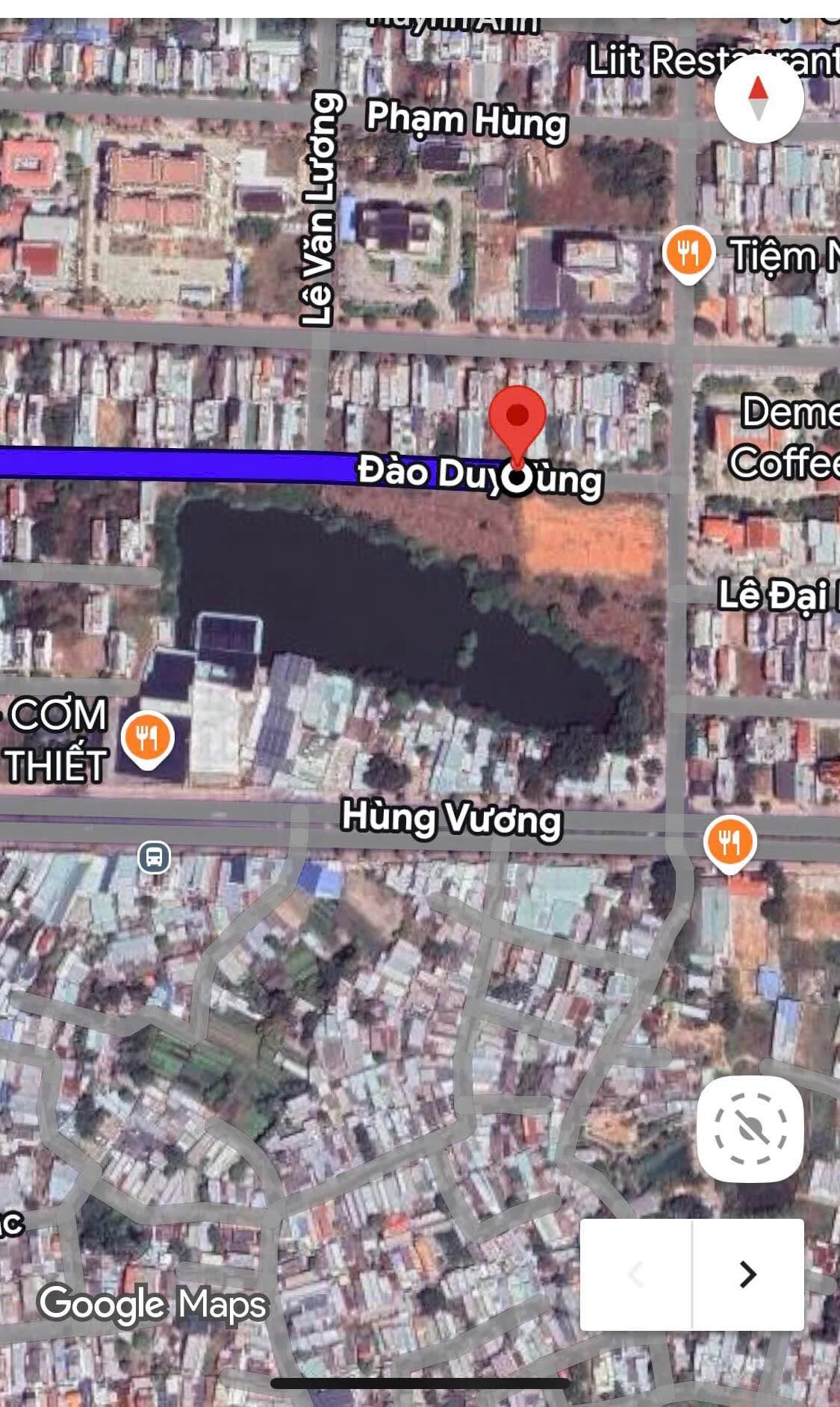 Bán đất mặt tiền Đào Duy Tùng Phan Thiết 115m2 3,75 tỷ - Ảnh 1