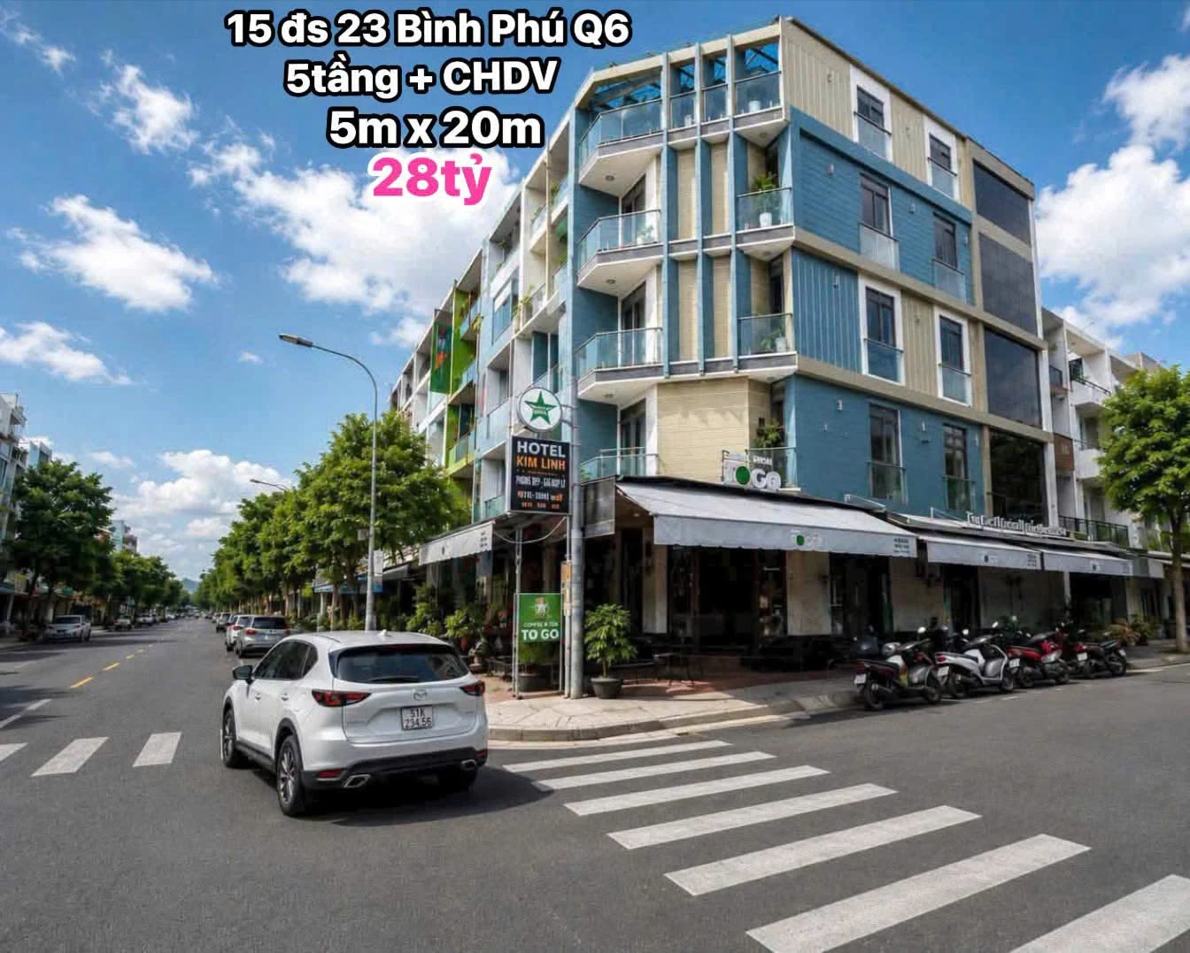 Bán tòa nhà góc 2 mặt tiền Bình Phú, 9 CHDV, 333m², 28 tỷ - Ảnh 1