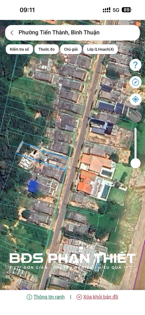 Bán đất Phan Thiết 456 m² - 6,5 tỷ - Ảnh thu nhỏ 4