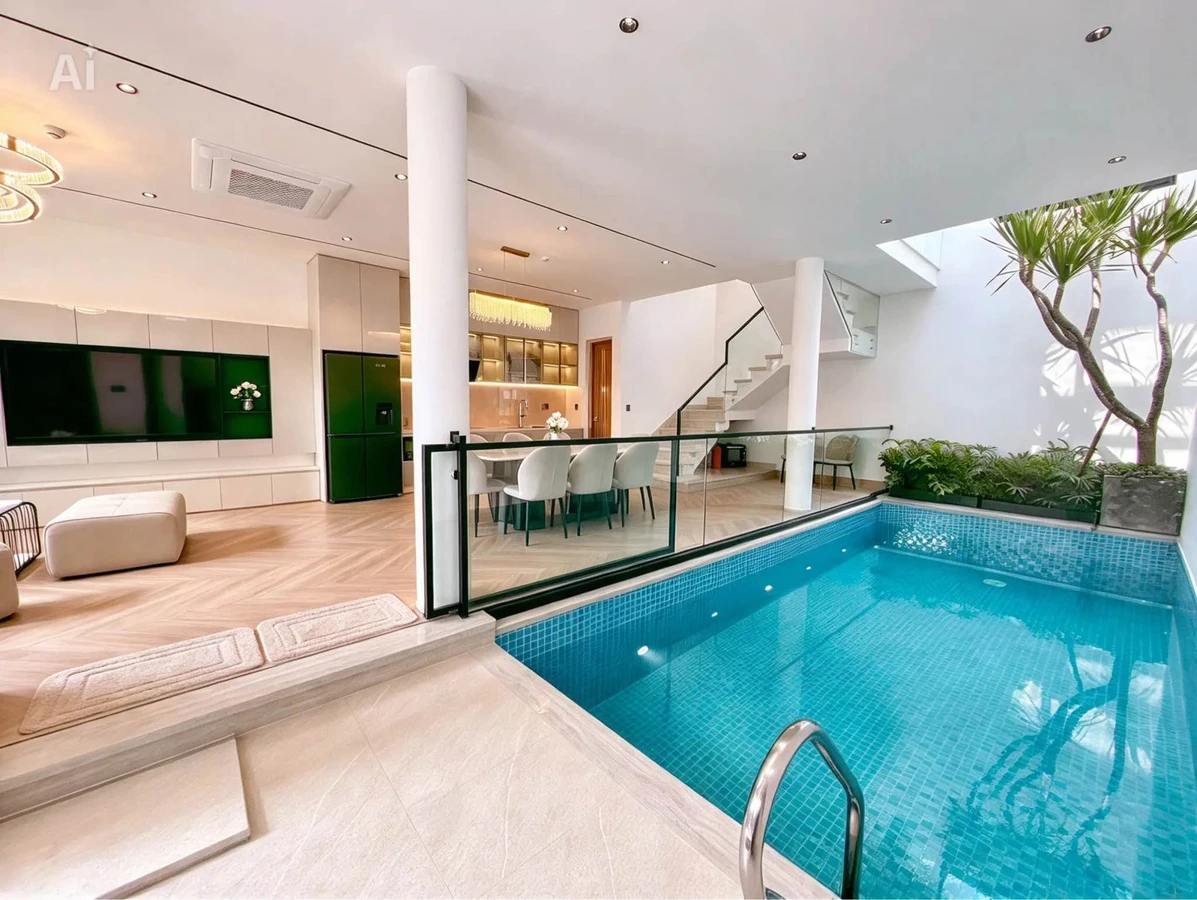 Bán villa 5PN hồ bơi 3 tầng sát biển Mỹ Khê, Đà Nẵng - Ảnh thu nhỏ 2