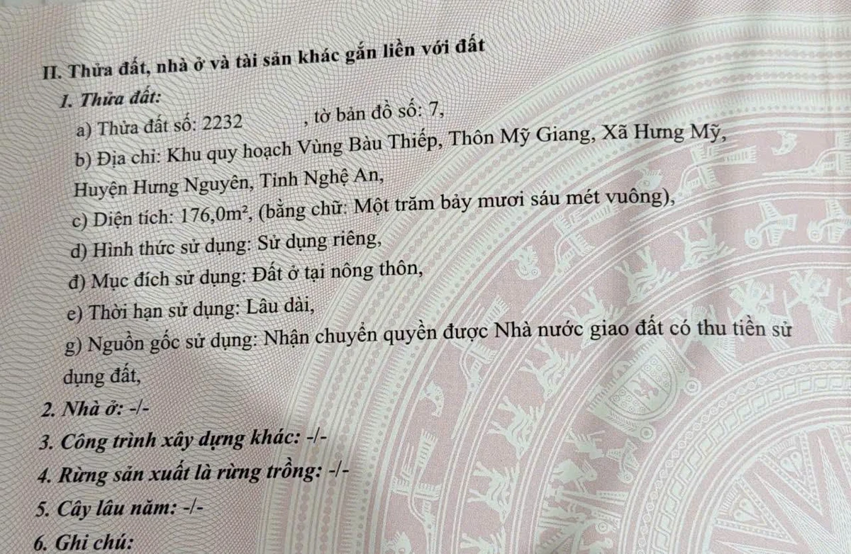 Bán đất phân lô 176m2 Hưng Nguyên, Nghệ An 2 tỷ - Ảnh thu nhỏ 2