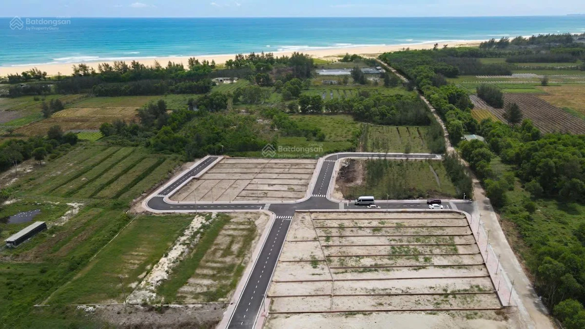 Cần bán lô đất nền cách biển 200m giá nhỉnh 4tr/m. Sổ đỏ full thổ cư. Cách đường QP ven biển 20m - Ảnh thu nhỏ 2