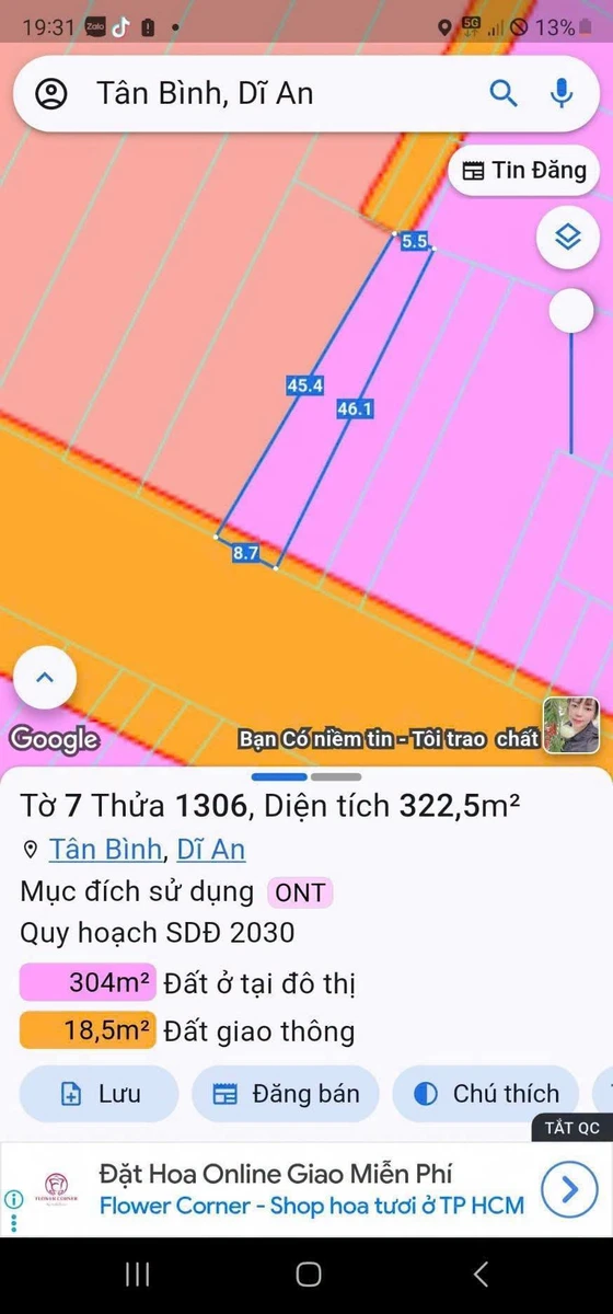 Bán đất mặt tiền Nguyễn Thị Tươi 322m², 7.3 tỷ, Bình Tân - Ảnh thu nhỏ 3