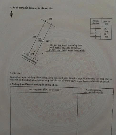 Đất ở đô thị 142,8m² Tín Nghĩa Bình Lộc, 695 triệu - Ảnh 1