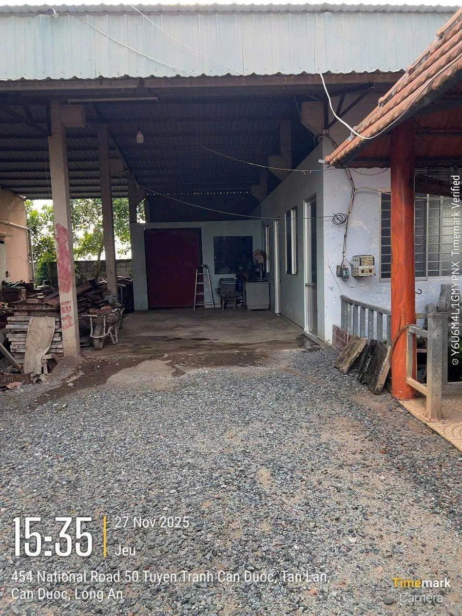 Bán đất mặt tiền QL50 xã Tân Lân 855m² Cần Dước - Ảnh thu nhỏ 4