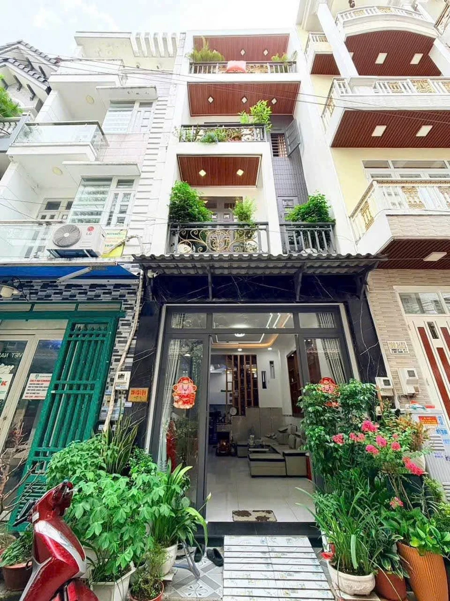 Bán nhà 1 trệt 3 lầu 4x13m, 5PN, hẻm nhựa Hiệp Thành 13, Quận 12 - Ảnh thu nhỏ 2