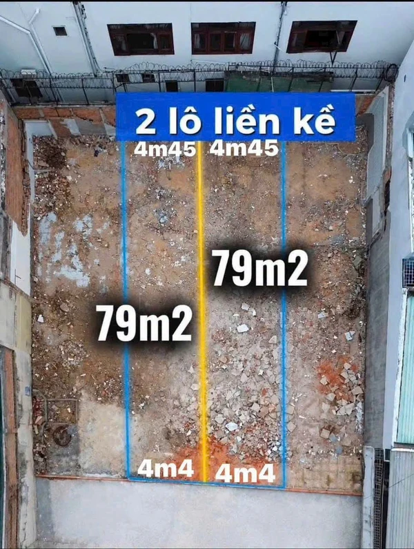 Bán đất thổ cư 79m² giáp phố biển Rạng Đông, Phan Thiết, 2.5 tỷ
